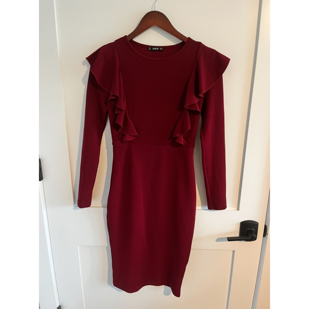 Red SHEIN dress